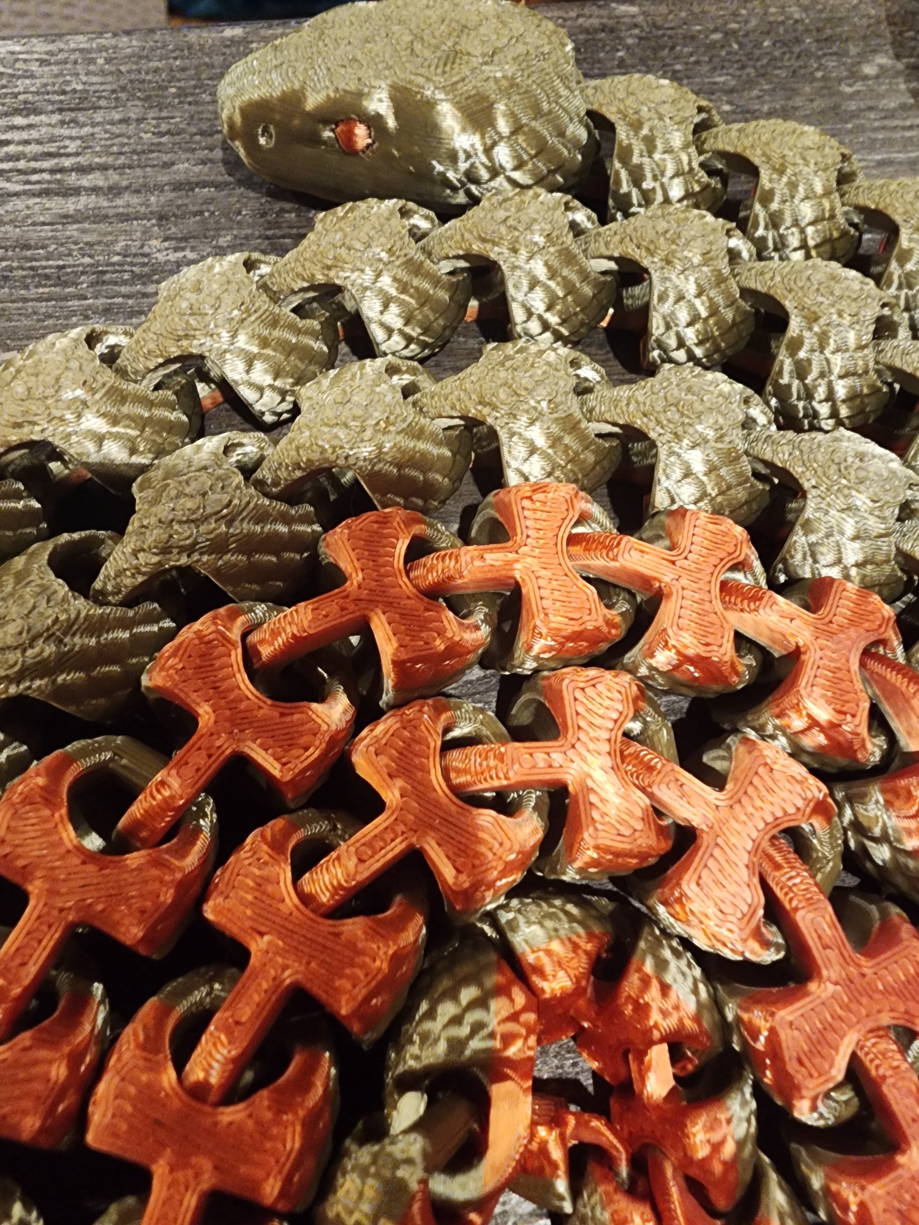 Scaled Snake (Two Color)